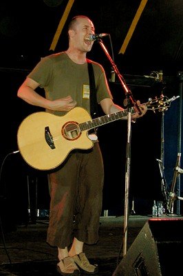 Miles Hunt at the Fleadh Festival, Summer '99