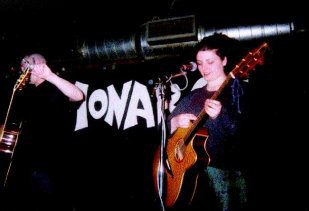 Miles and Carina Round at the Monarch, London - March 1999