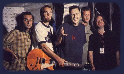 The Wonder Stuff, pre-gig Phoenix '94